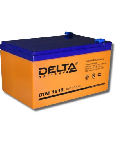 Delta DTM 1215. Аккумулятор герметичный свинцово-кислотный. Delta в Ижевске