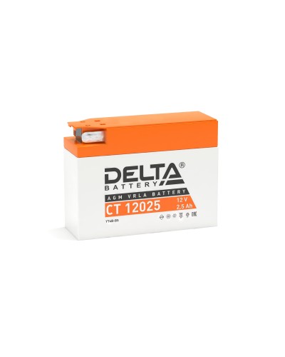 Delta CT 12025. Аккумулятор герметичный свинцово-кислотный стартерный. Delta в Ижевске