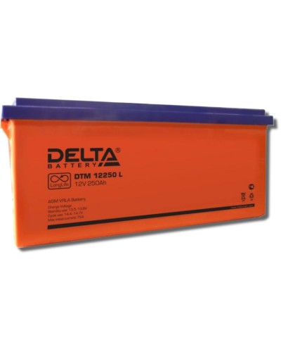 Delta DTM 12250 L. Аккумулятор герметичный свинцово-кислотный. Delta в Ижевске