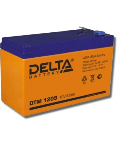 Delta DTM 1209. Аккумулятор герметичный свинцово-кислотный. Delta в Ижевске
