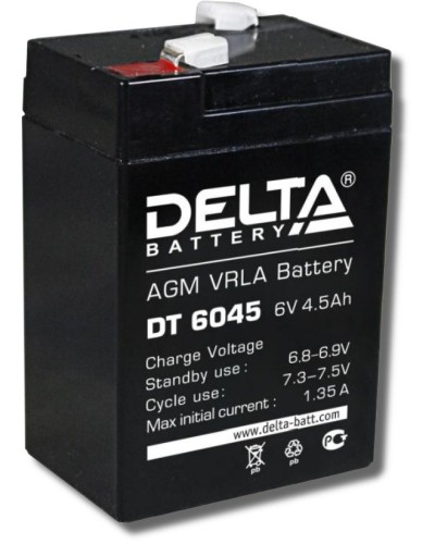 Delta DT 6045. Аккумулятор герметичный свинцово-кислотный. Delta в Ижевске