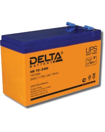 Delta HR 12-34 W. Аккумулятор герметичный свинцово-кислотный. Delta в Ижевске