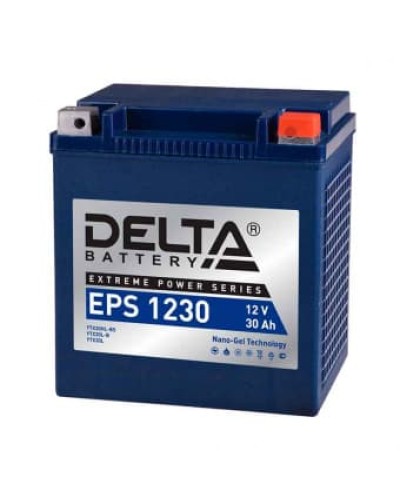 Delta EPS 1230. Аккумулятор герметичный свинцово-кислотный стартерный. Delta в Ижевске