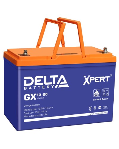 Delta GX 12-90. Аккумулятор герметичный свинцово-кислотный. Delta в Ижевске