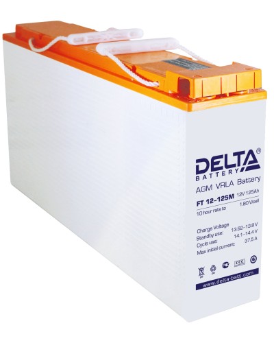 Delta FT 12-125 M. Аккумулятор герметичный свинцово-кислотный. Delta в Ижевске
