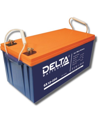 Delta GX 12-200. Аккумулятор герметичный свинцово-кислотный. Delta в Ижевске