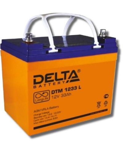 Delta DTM 1233 L. Аккумулятор герметичный свинцово-кислотный. Delta в Ижевске