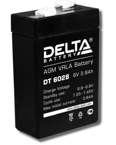 Delta DT 6028. Аккумулятор герметичный свинцово-кислотный. Delta в Ижевске
