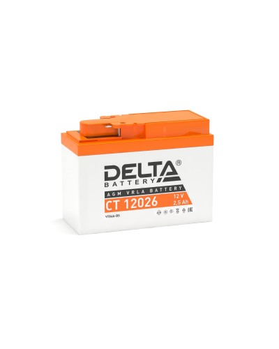 Delta CT 12026. Аккумулятор герметичный свинцово-кислотный стартерный. Delta в Ижевске