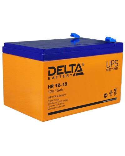 Delta HR 12-15. Аккумулятор герметичный свинцово-кислотный. Delta в Ижевске