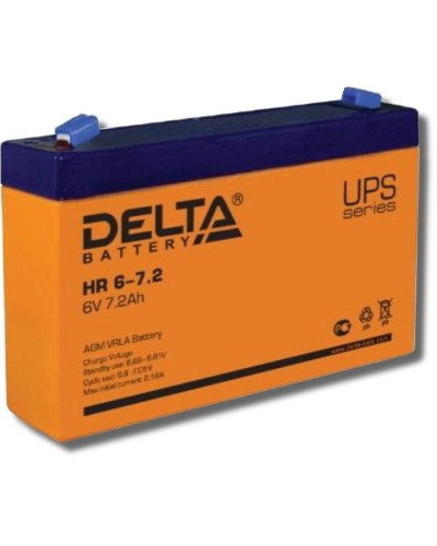 Delta HR 6-7.2. Аккумулятор герметичный свинцово-кислотный. Delta в Ижевске
