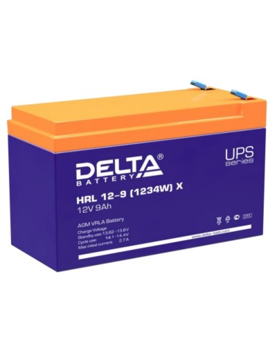 Delta HRL 12-9 X (1234W). Аккумулятор герметичный свинцово-кислотный. Delta в Ижевске