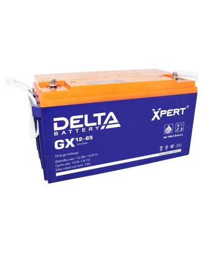Delta GX 12-65. Аккумулятор герметичный свинцово-кислотный. Delta в Ижевске