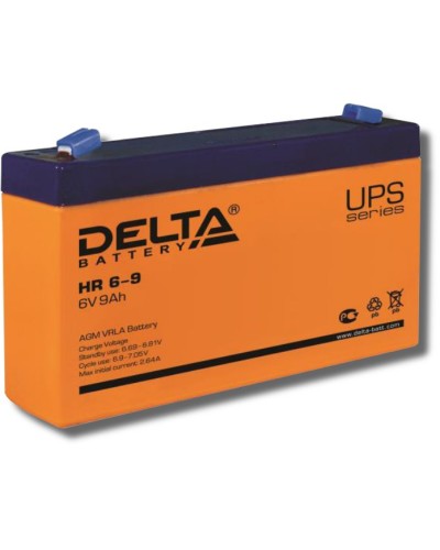 Delta HR 6-9. Аккумулятор герметичный свинцово-кислотный. Delta в Ижевске
