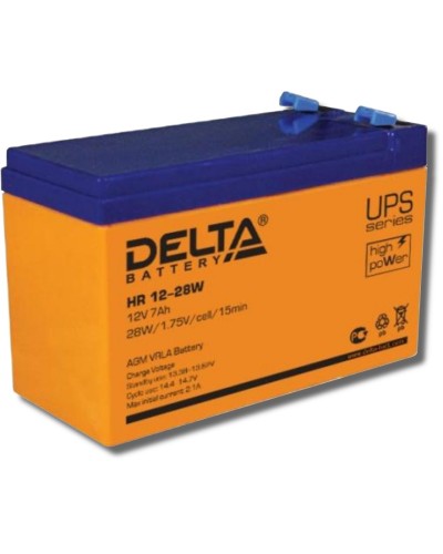 Delta HR 12-28 W. Аккумулятор герметичный свинцово-кислотный. Delta в Ижевске