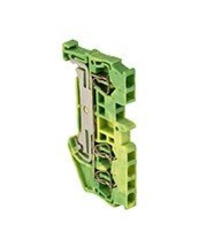 JXB-ST-2.5 3-проводная, земля, желто-зеленная (plc-jxb-st-2.5-3-pen). Колодка клеммная пружинная. EKF в Ижевске