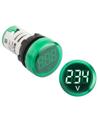 ED16-22VD (ed16-22vd-g). Индикатор значения напряжения зеленый. EKF в Ижевске