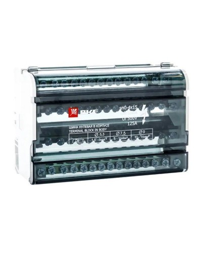 Шина нулевая в корпусе 4х15 (sn0-4х15). Шина нулевая в корпусе. EKF в Ижевске