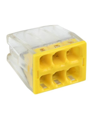 СМК 2273-246 6-проводная PROxima (plc-smk-2273-246). Строительно-монтажная клемма с пастой. EKF в Ижевске