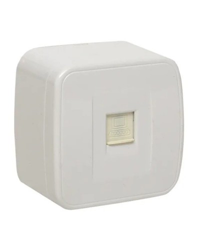 Минск Розетка RJ-45 1-местная ОП 1А (EGK01-035-10). Розетка RJ-45 1-местная ОП 1А. EKF в Ижевске