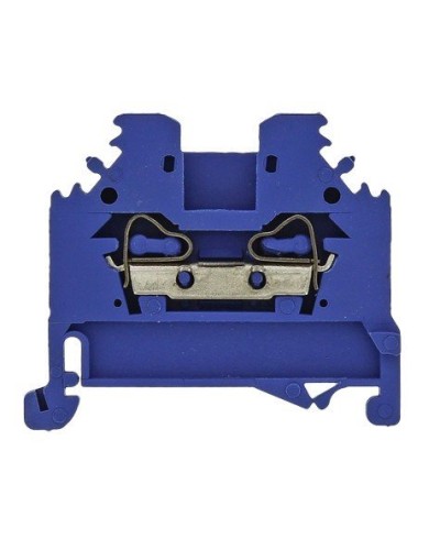 JXB-S-2.5 2-проводная, синяя (plc-jxb-s-2.5b). Колодка клеммная пружинная. EKF в Ижевске