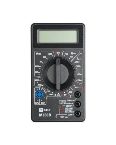 Мультиметр цифровой M830B Master (In-180701-bm830B). Мультиметр цифровой. EKF в Ижевске