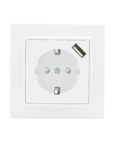 Минск Розетка 1-местная СП с/з 16А (ERR16-028-100-USB). Розетка 1-местная СП с/з 16А. EKF в Ижевске