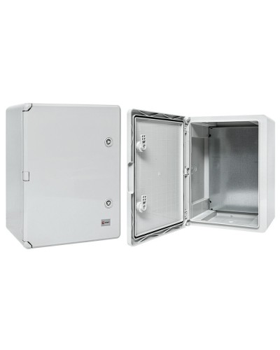 Бокс пластиковый с монтажной платой 500х400х180 IP65 PROxima (PB65MP006). Бокс пластиковый антивандальный. EKF в Ижевске