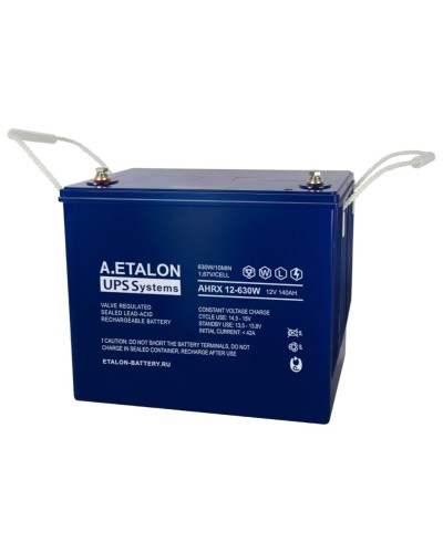 A.ETALON AHRX 12-630W (140). Аккумулятор герметичный свинцово-кислотный. ETALON в Ижевске