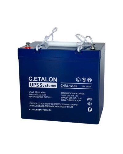 C.ETALON CHRL 12-55. Аккумулятор герметичный свинцово-кислотный. ETALON в Ижевске