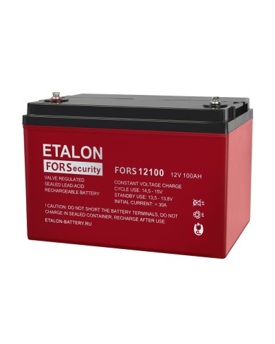 ETALON FORS 12100. Аккумулятор герметичный свинцово-кислотный. ETALON в Ижевске
