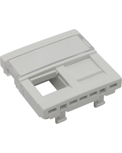 Вставка для 2-х модулей под RJ-45 кат.5e UTP, белая (45971 SBR): Вставка для 2-х модулей в Ижевске