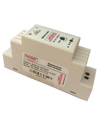 24W/12-24V/DIN. Блок питания. FARADAY в Ижевске