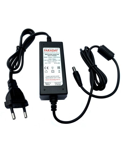 24W/12V/2A. Импульсный блок питания в пластиковом корпусе. FARADAY в Ижевске