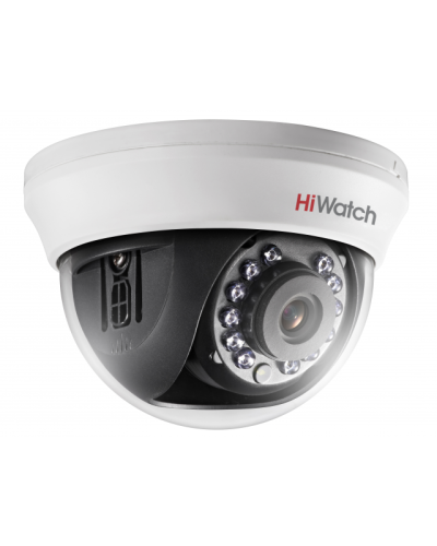 DS-T591(C) (2.8 mm). Бюджетная видеокамера мультиформатная купольная. HiWatch в Ижевске