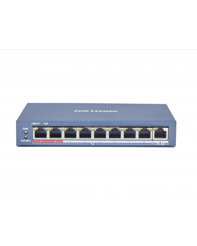 DS-3E0109P-E(C). Коммутатор с питанием POE. Hikvision в Ижевске