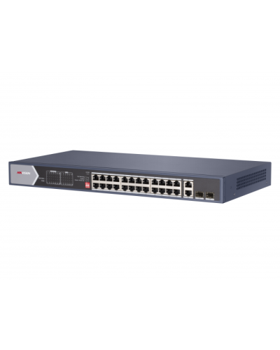 DS-3E0528HP-E. Коммутатор с питанием POE. Hikvision в Ижевске