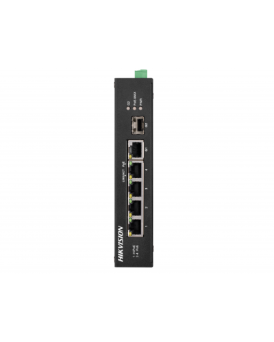 DS-3T0306HP-E/HS. Коммутатор с питанием POE. Hikvision в Ижевске