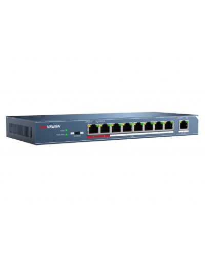 DS-3E0109P-E/M(B). Коммутатор с питанием POE. Hikvision в Ижевске