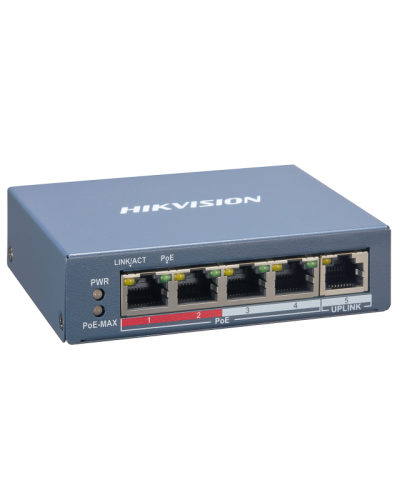 DS-3E1105P-EI. Коммутатор с POE. Hikvision в Ижевске
