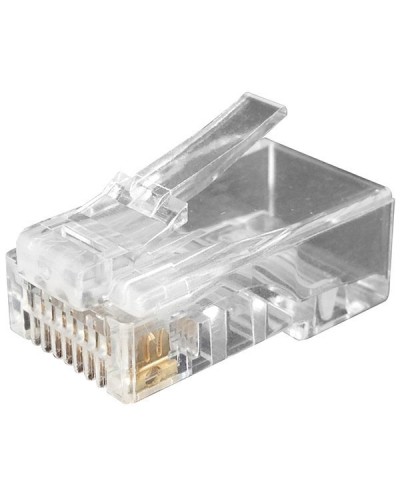 PLUG-8P8C-U-C6-100 (100 шт). Разъем RJ-45. Hyperline в Ижевске