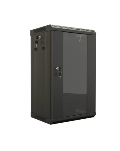 TDB-9U-GP-RAL9004. Шкаф телекоммуникационный 10 настенный, 9U. Hyperline в Ижевске