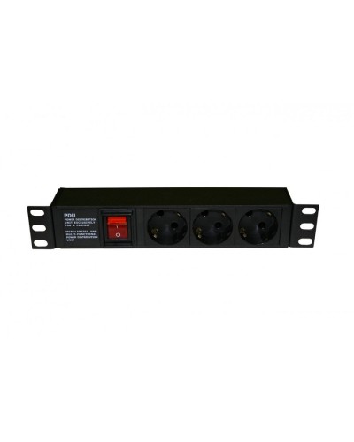 SHE10-3SH-S-IEC. Блок розеток 10. Hyperline в Ижевске