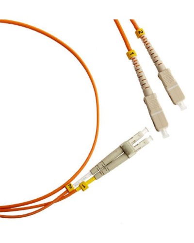 FC-D2-50-LC/PR-SC/PR-H-1M-LSZH-OR. Патч-корд волоконно-оптический LC-SC. Hyperline в Ижевске