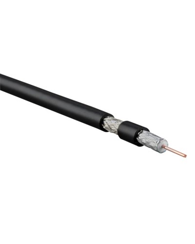 COAX-RG6-CU-100. Кабель коаксиальный. Hyperline в Ижевске