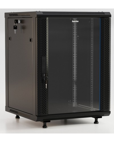 TWB-FC-1545-GP-RAL9004. Шкаф телекоммуникационный 19 настенный 15U. Hyperline в Ижевске