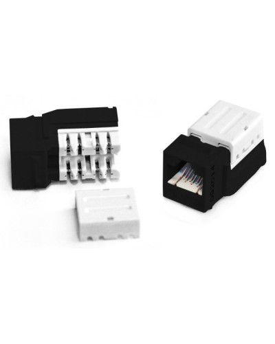 KJ9-8P8C-C5e-90-BK. Вставка Keystone Jack RJ-45. Hyperline в Ижевске