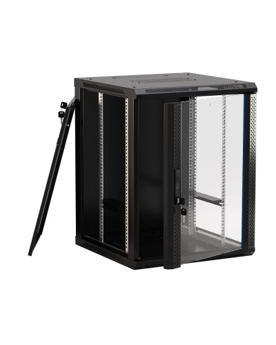 TWB-0445-GP-RAL9004. Шкаф телекоммуникационный 19 настенный 4U. Hyperline в Ижевске