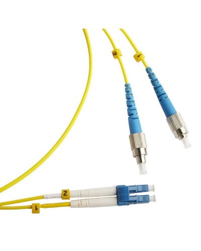 FC-D2-9-FC/UR-LC/UR-H-2M-LSZH-YL. Патч-корд волоконно-оптический FC/UPC-LC/UPC. Hyperline в Ижевске