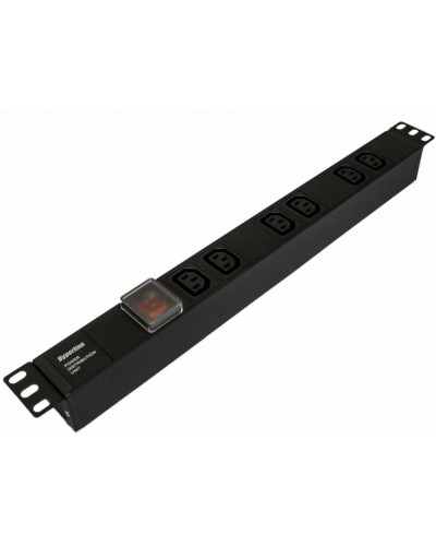 SHE19-6IEC-S-IEC. Блок розеток 19. Hyperline в Ижевске